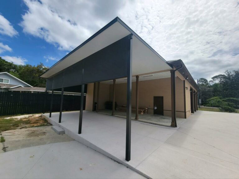 Commercial Parking large commercial parking area